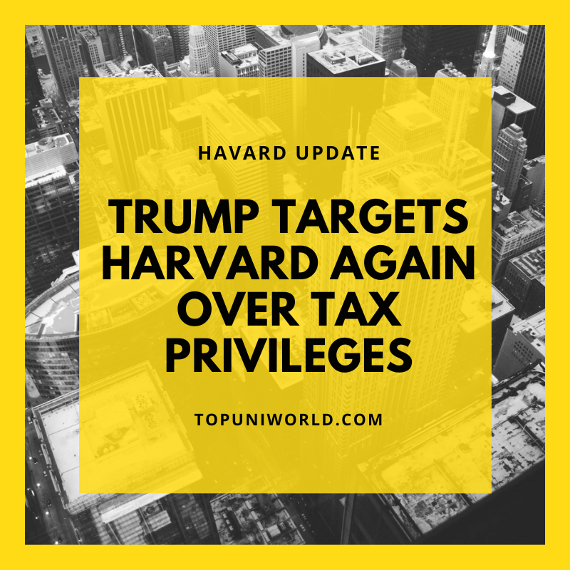 Trump Renews Threat to Revoke Harvard’s Tax-Exempt&nbsp;Status